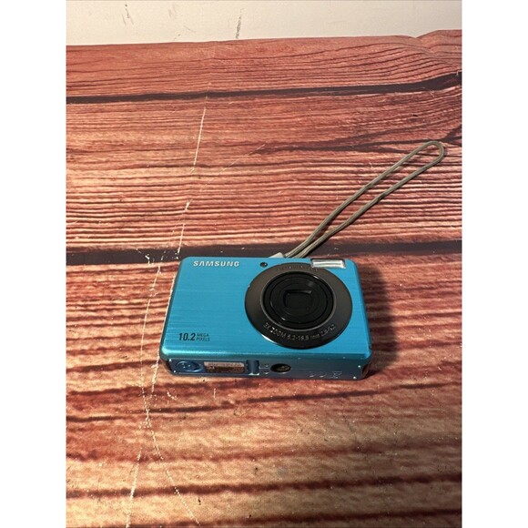 Samsung SL202 Blue 10.2MP Digital Camera with Battery - TESTED - Picture 4 of 10